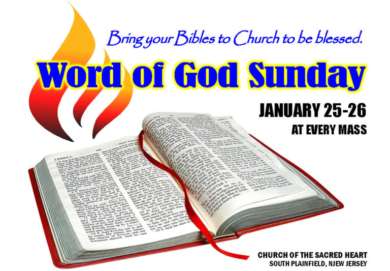 Word of God Sunday Church of the Sacred Heart